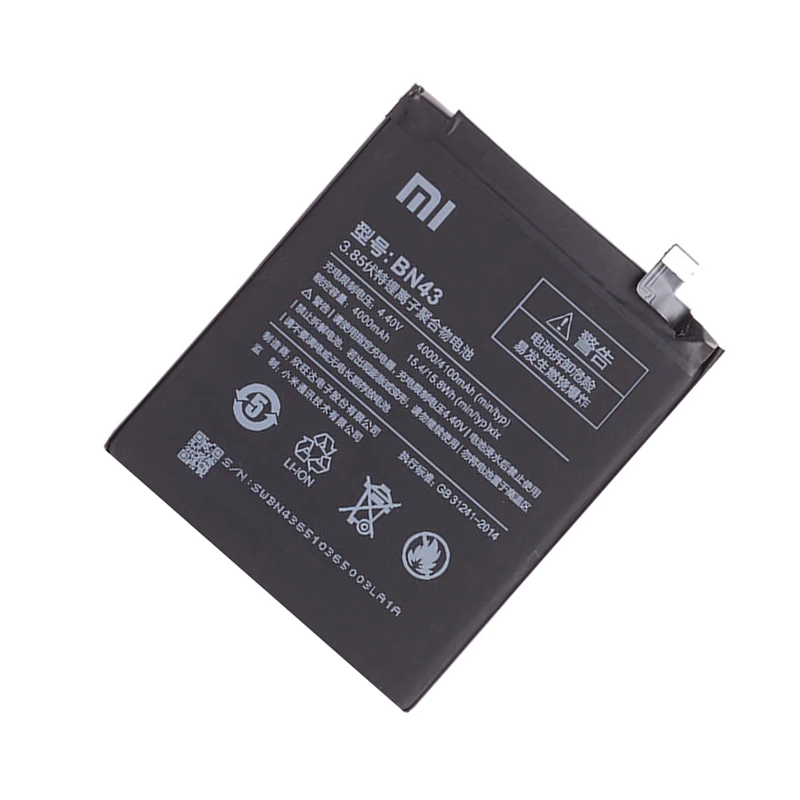 Оригинальный аккумулятор Xiao Mi для телефонов Xiaomi Redmi 3 Pro 3S 3X Note 4 4X 4A 5A 6 6A 7 5 2 сменные