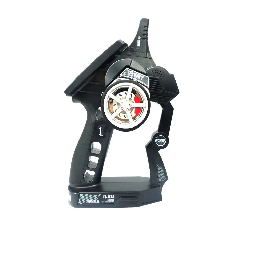 

Hot F16278 FlySky FS-IT4S 2.4GHz 4CH AFHDS 2 RC Boat Car Radio System Transmitter with Touch Screen iT4S Better than iT4 i4