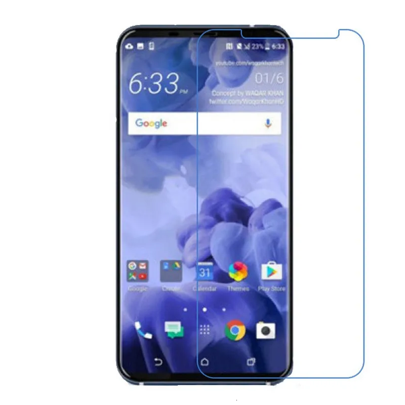 1 шт. закаленное стекло для htc U12 Plus Защита экрана изогнутое защитная пленка |