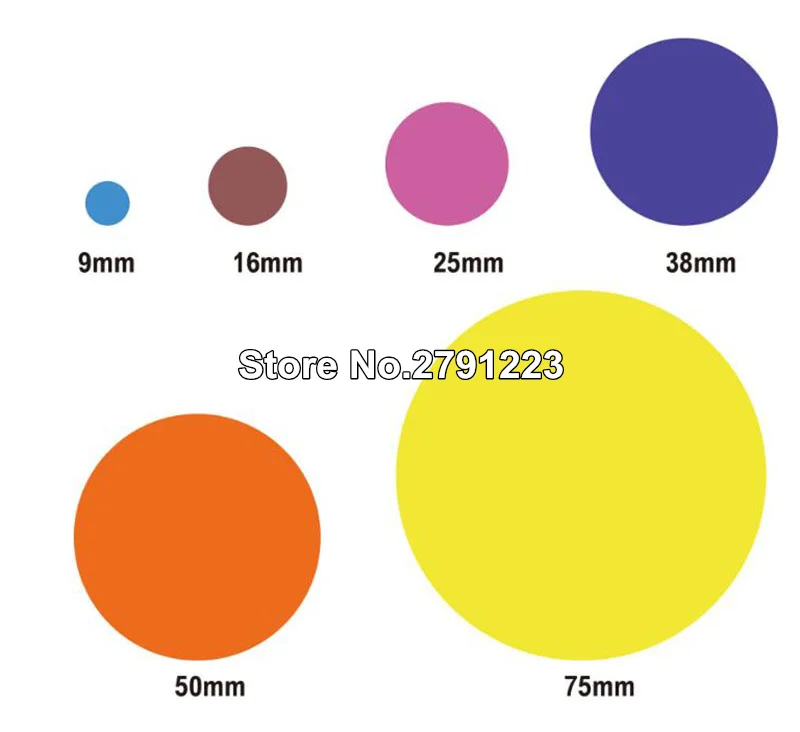 6mm-75mm Circle shape craft punch cortador de papel de scrapbook paper foam school manual DIY Round hole punches Embossing Tool