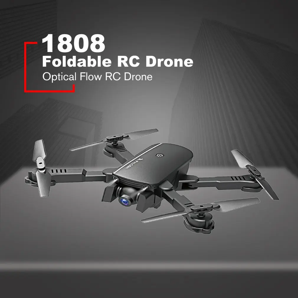 Складной Радиоуправляемый Дрон с 1080P двойной камерой FPV RC вертолет самолет Безголовый режим оптический поток игрушки дистанционного управления