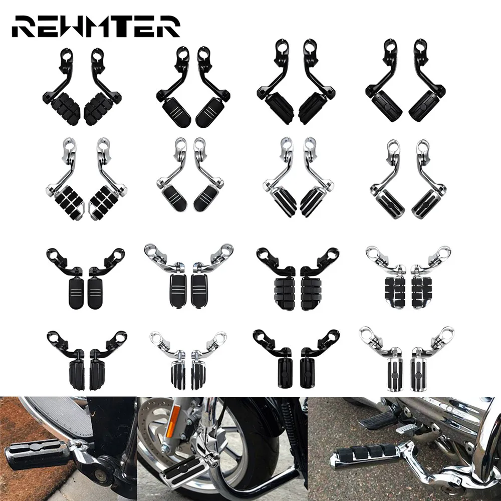 Motorcycle Engine Guard Highway Foot Pegs Footpeg 32mm Footrest Pedal