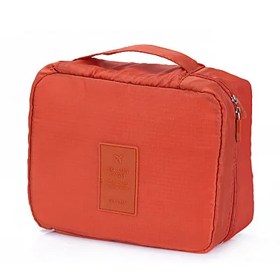 Дорожная сумка для хранения, косметичка для девушек, женская косметичка, моющаяся косметичка, органайзер для макияжа, женская косметичка, сумочка - Цвет: orange