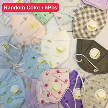 

5PCS 6-Layer Masks Antiviral Outdoors Sport Reusable Face Masks Anti-fog Anti-particles PM 2.5 Mask For Men Women
