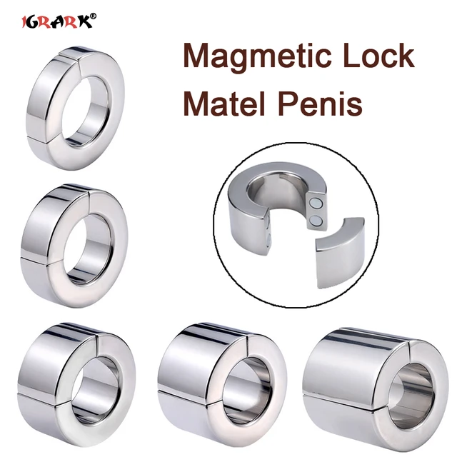 Men Ball Stretcher Weight Heavy Magnetic Stainless Steel Ball