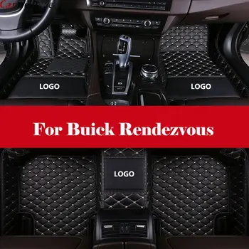 

Auto Waterprof Accessories Leather Floor Liners Carpets LHD Car Floor Mats For Buick Rendezvous