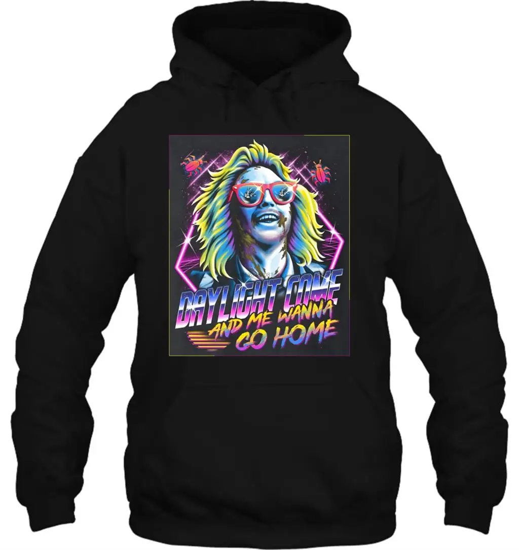 Мужская толстовка с капюшоном, брендовая модная Толстовка Nurdtyme Beetlejuice 80 s, ностальгия, для взрослых, унисекс, Забавный юмор, поп-культура, классическая женская уличная одежда