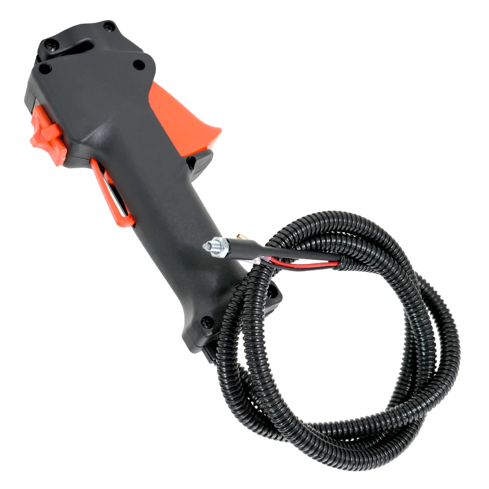 Lawn Mower Parts Switches Trimmer Brush Cutter Handle Switch Throttle Trigger Cable Accessories for 26mm tube