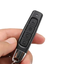 Кнопка дистанционного управления 433 МГц клонирование Универсальная замена двери гаража автомобиля