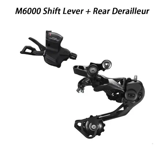 M6000 горный велосипед 10 скоростей группа SL M6000 рычаг переключения+ RD M6000 задний переключатель