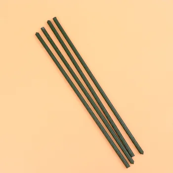 

10pcs Potted Plant Support Rod Plastic Flower Support Frame Single Stem Plants Holder Stand for Garden Plant Flower (Green)