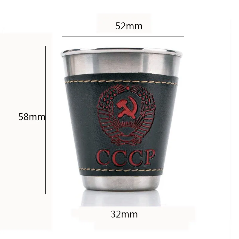 4Pcs/Lot 70ml Stainless Steel Camping Cup Tableware Drinking Water Cups Coffee Tea Beer Mug Travel Outdoor Camping Picnic Hiking
