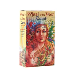 Rider Waite Wheel Of Year Tarot With Guide Book Sorcery Board Game Amazing Oracle Card