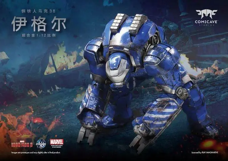 [ESTARTEK] Comicave 1/12 сплав Ironman MK38 IGOR 6 дюймов фигурка для любителей хобби подарок