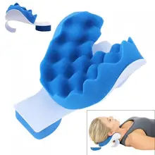 Портативная мягкая губка терапевтический массажер подушка мягкая губка выпускает мышцы путешествия подушка для шеи
