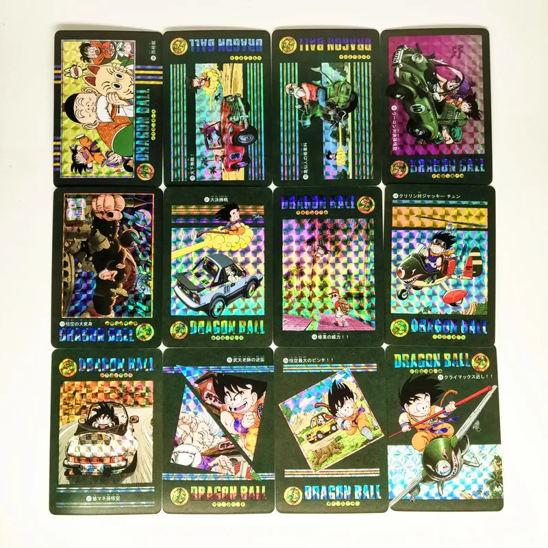 

54pcs/set Dragon Ball Z Adventure Chapter Wind and Cloud Super Saiyan Goku Vegeta Game Collection Cards Limit Free Shipping