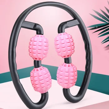 

New Hot 2 colors Plastic Pressure Point Therapy Neck Leg Massager Shoulder Dual Trigger Massage