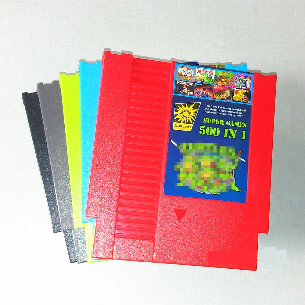 500in1 72 Pins Game Card Super Collection For 8 Bit Retro Entertainment  System Support PAL and NTSC NES Video Game Console|72 pin game card|72 pin  game72 game - AliExpress