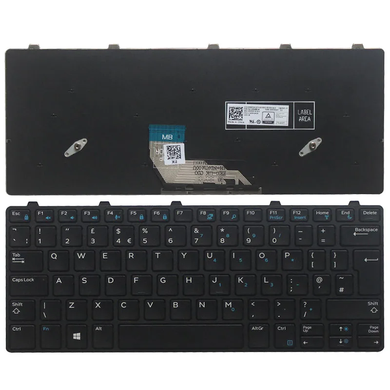 Новая английская клавиатура для ноутбука DELL Chromebook 11 3180 3189 2-в-1 0X98D4 PK131WW2A09 |