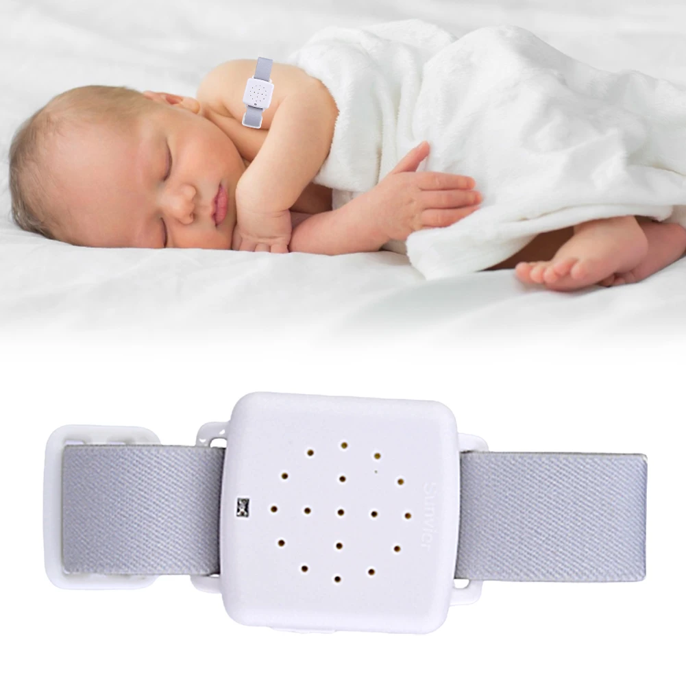 Bedwetting Sensor Alarm Convenient Professional Arm Wear Bed-wetting Sensor Alarm Baby Toddler Adults Potty Training Wet Reminder Sleeping Enuresis
