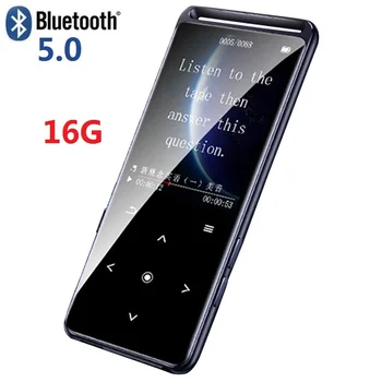 

Newest Benjie M6 Bluetooth 5.0 MP3 Player 16G Hifi Long Standby Portable Walkman With FM Radio Video Music E-book Voice Recorder