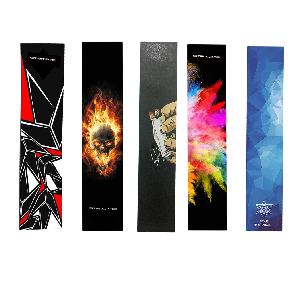 Skateboard Grip Tape Sheet for Longboards & Skateboards Sandpaper Deck Decration DIY Tool 10'' x 48'' | Спорт и