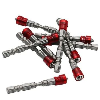 

Single/Double Head Magnetic Ring Screwdriver Electric Drill Screw Wind Batch Stick Strong Cross 65mm/50mm Power Tools