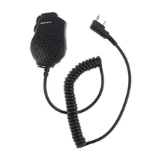 Baofeng – Microphone portable spécial pour talkie walkie UV 82, Extension de Station de Radio à double bouton PTT, haut parleur, Port K, CB