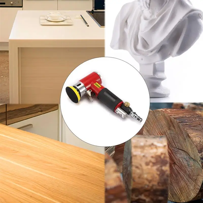 2 дюйма 3 дюйма мини воздушный Набор Для Полировки Pad эксцентричный орбитальный двойного действия пневматический полировщик полировки инструменты для авто тела