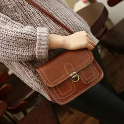 2020 New Spring Women Bags Fashion Solid Color Female Bag Wholesale Retro Shoulder Messenger Bag Mobile Phone Small Bag