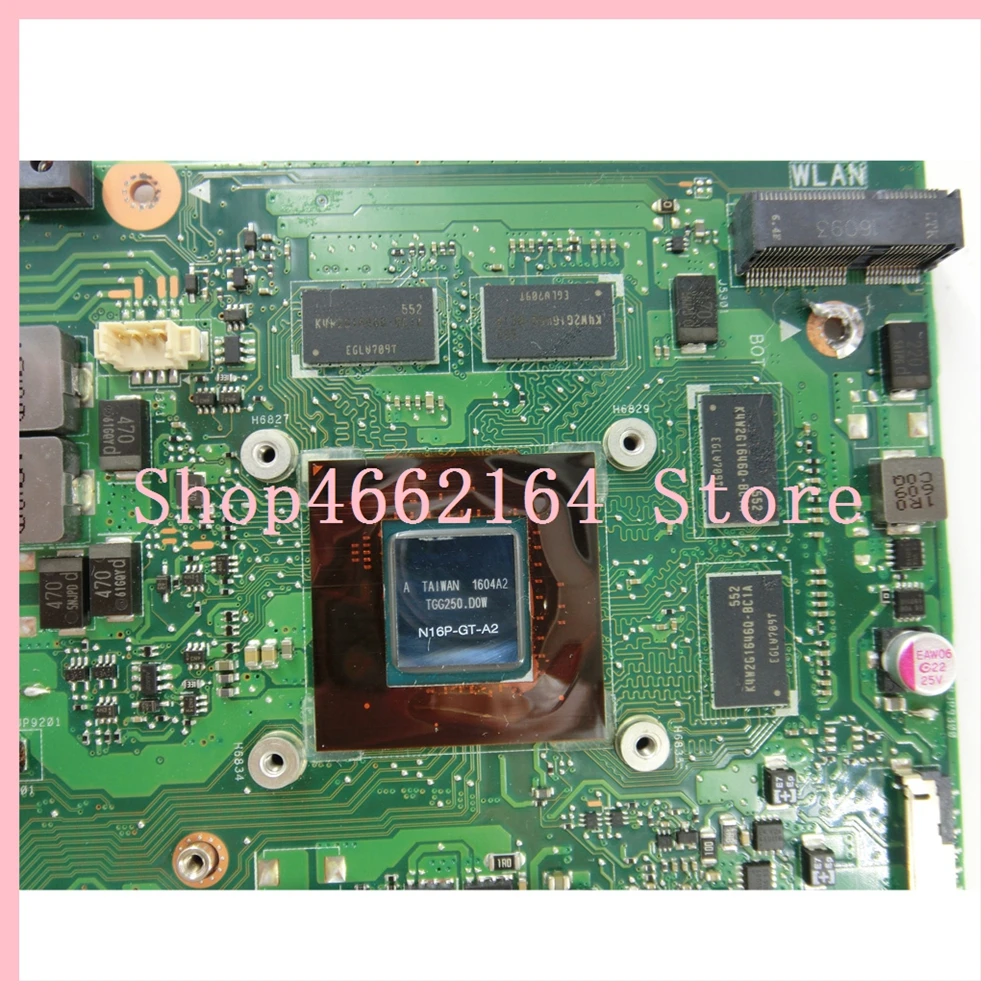 Best  N552VX I5-6300HQ GTX950M/2G motherboard for ASUS N552VX N552V N552 Laptop motherboard N552VX mainbo