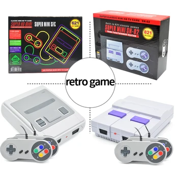 

Dropshipping 2 kinds HDMI Output Mini TV Handheld Retro Video Game Console with Classic 621/821 games Built-in for TV PAL