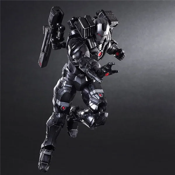 Marvel Comics Play Arts Kai Marvel 25cm Iron Man Super Hero Ironman PVC Action Figures toys Anime figure Toys For Kids children (8)
