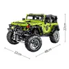 Technical Car MOC Remote Control SUV Building Blocks Bricks Set Motor Power Speed Off-road J902 buggy Children Toys Gift 6