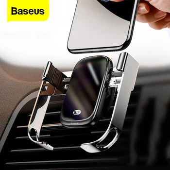 

Baseus 10W Car Qi Wireless Charger For iPhone XS Max Samsung Xiaomi Car Phone Holder Intelligent Infrared Fast Wireless Charging