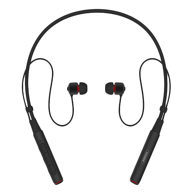 Remax Rb-S6, Спортивная bluetooth-гарнитура с шейным ремешком, беспроводные стерео музыкальные наушники, Bluetooth V4.1, Hd микрофон, Несколько соединений для Iphone