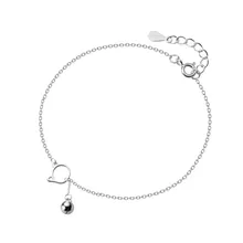 Минималистичный милый полый кулон-браслет с кошкой, настоящее 925 пробы, серебряные аксессуары для женщин, хорошее ювелирное изделие, подарок