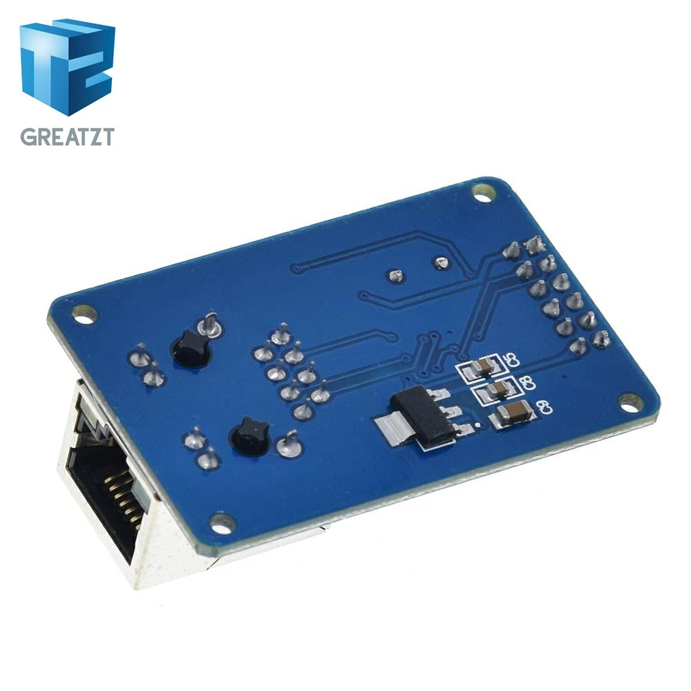 GREATZT ENC28J60/ENC28J60(мини версия) LAN Ethernet сетевой модуль 25 МГц кристалл AVR 51 LPC STM32 3,3 В