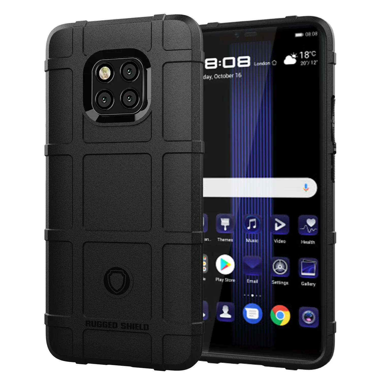 Противоударный чехол для huawei mate 20 RS Porsche дизайн с защитой от царапин углеродное волокно чехол для сумки 6,39 дюймов