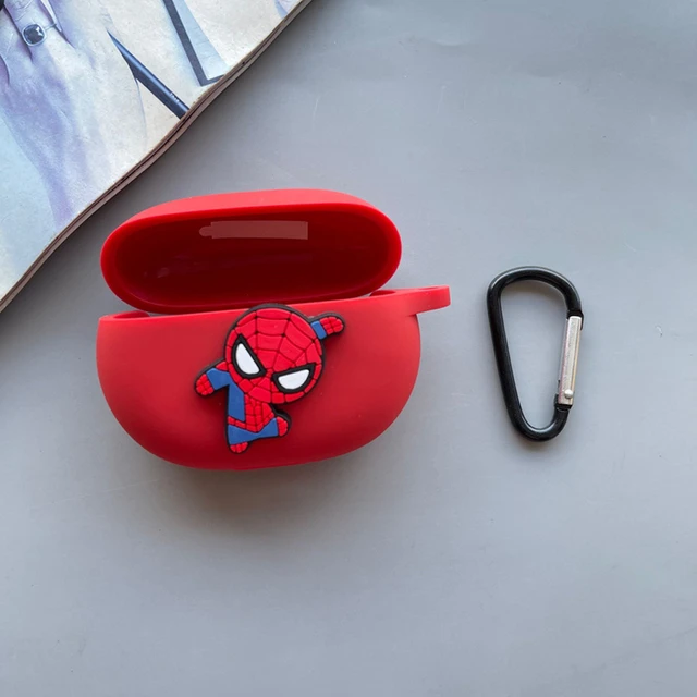 Cute Super Hero Silicon Cover for Beats Studio Buds Case Portable with Hook  TWS Earphone Case Accessories Wireless Headphone Box - AliExpress