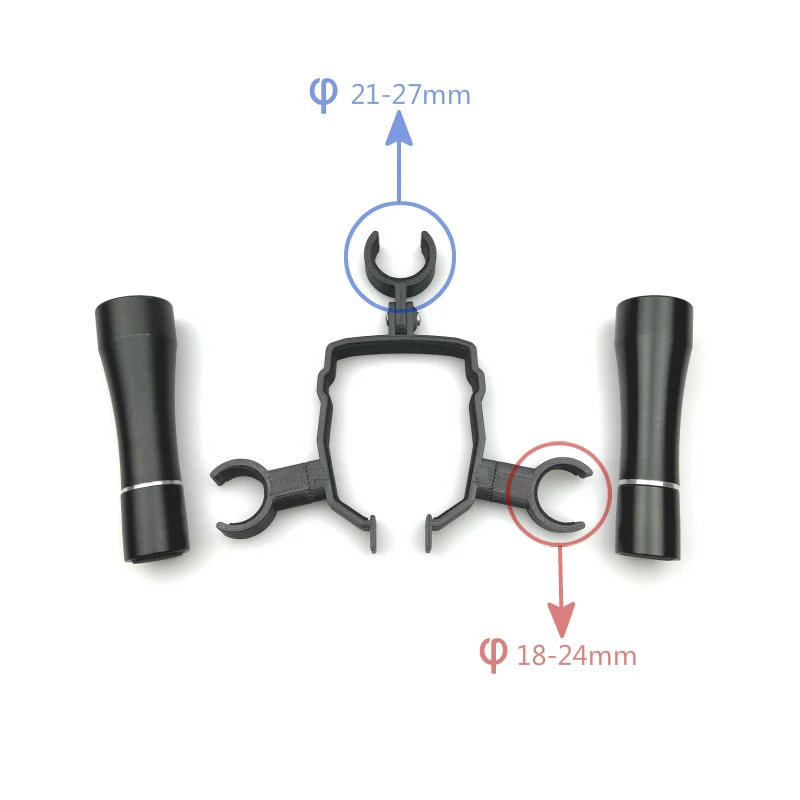 Conjunto de Vôo Peças de Reposição Suporte para Dji Uso de aa Noturno Iluminação Bateria Lâmpada Searchlight & Ajustar Mavic ar 2 Drone 1 Led Luz - Image 4