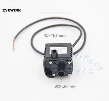 

Ultra Quiet Flow Rate Waterproof Pump Brushless Motor Submersible Pool Water Pump Solar RF/USB 12V 280L/H