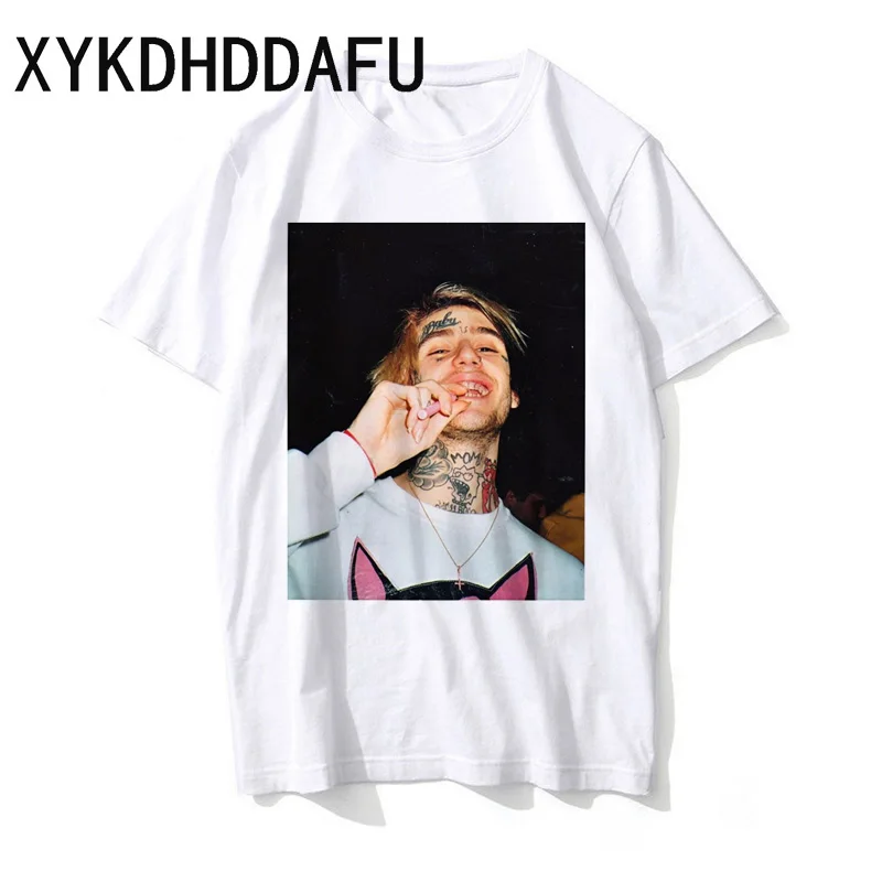 Футболки Lil Peep для мужчин и женщин уличная одежда принт в стиле Cry Baby забавная