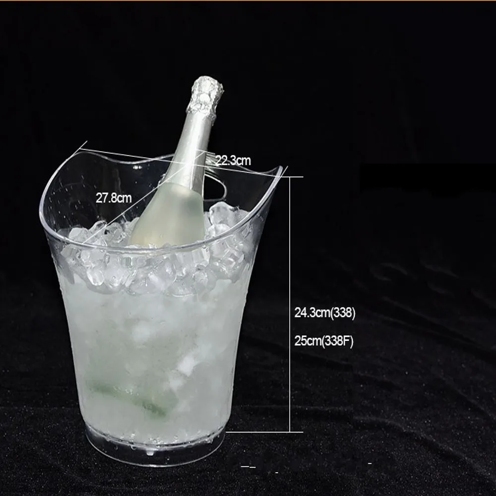 

5.5L Rechargeable Champagne Ice Buckets Beer Whisky Cooler Cocktail Wine Bottle Holder For Party Home Bar Nightclub Supplies