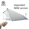 ARICIXI Ultra Light Rain Fly Tent Tarp, Waterproof 15d Silicone Coating Nylon Camping Shelter Canopy Rainfly, Lightweight Tarp 1