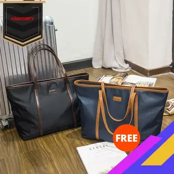 

2020 New Fashion Women's Shoulder Bag Hand Bag Korean-Style All-match Oxford Cloth Nylon Student Large-Capacity Bag Shopping Bag