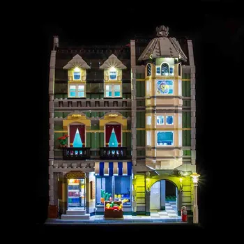 

MODIKER Battery Powered LED Light Building Block Accessory Kit for Green Grocery Store 10185 LED Included Only
