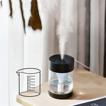 

450Ml USB Diffuser Aroma Essential Oil Humidifier Ultrasonic Diffuser 7 Color Change LED Night Light Cool Mist for Home
