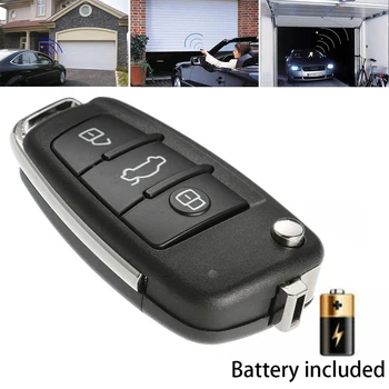 

433MHZ Garage Door Auto Remote Control Duplicator Clone Rolling Code Scanner Copy Remote Controller Metal Clone Remotes Auto