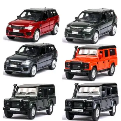 1:36 автомобилей горячего колеса автомобиля Land Rover Range Rover машина литья под давлением игрушечная модель металлический корпус